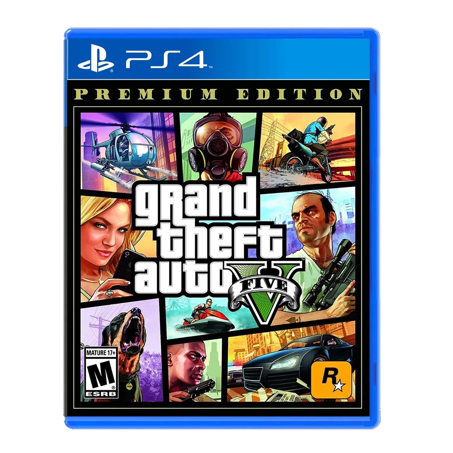 Grand Theft Auto GTA 5 premiun edition PS4