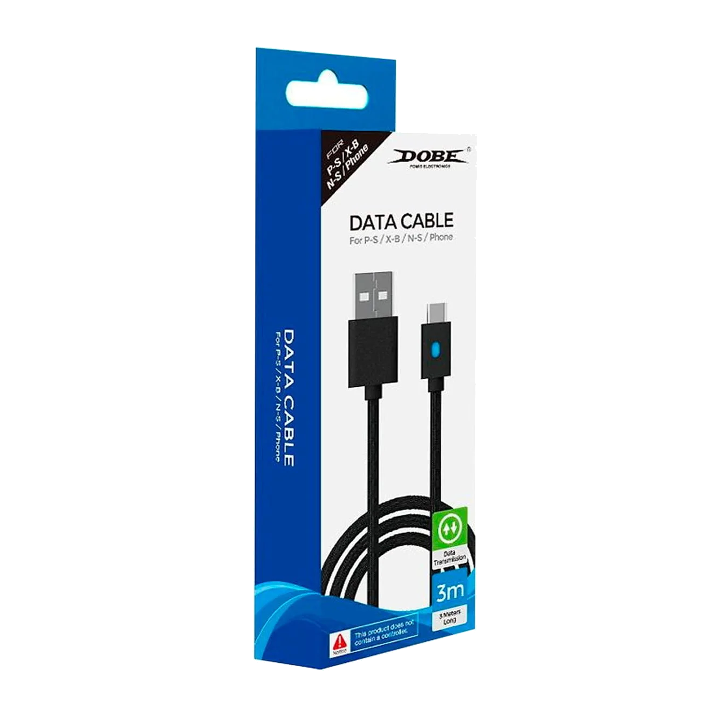 Cable de Carga 3M para XBOX/Ps5/NS/Telef
