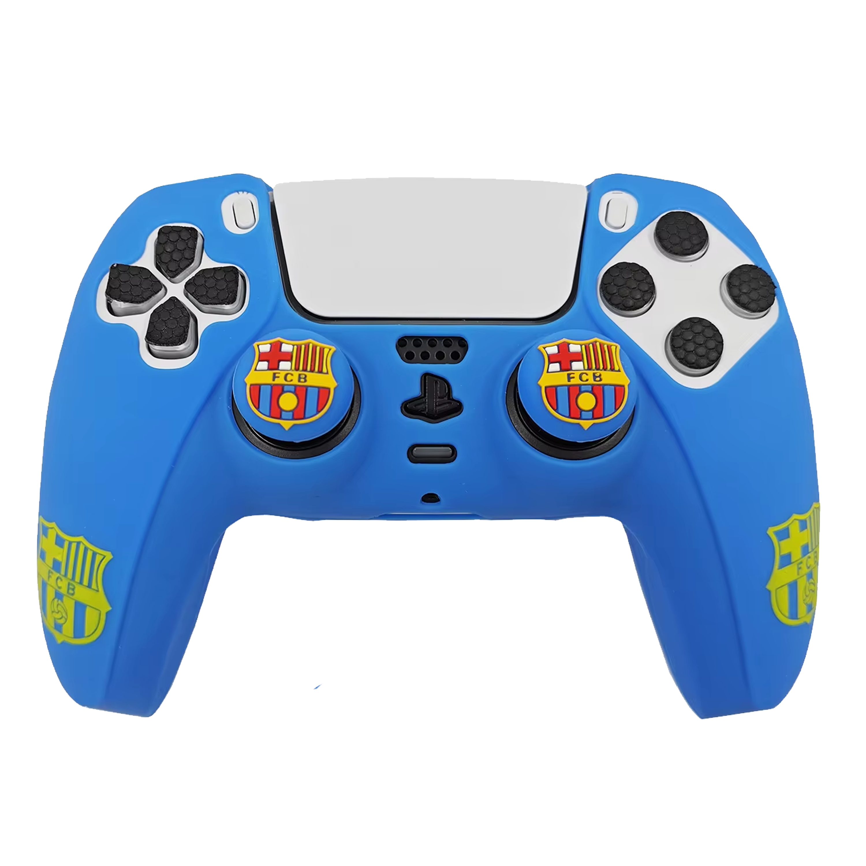 Forro Protector+ Goma control PS5 Barcelona FC