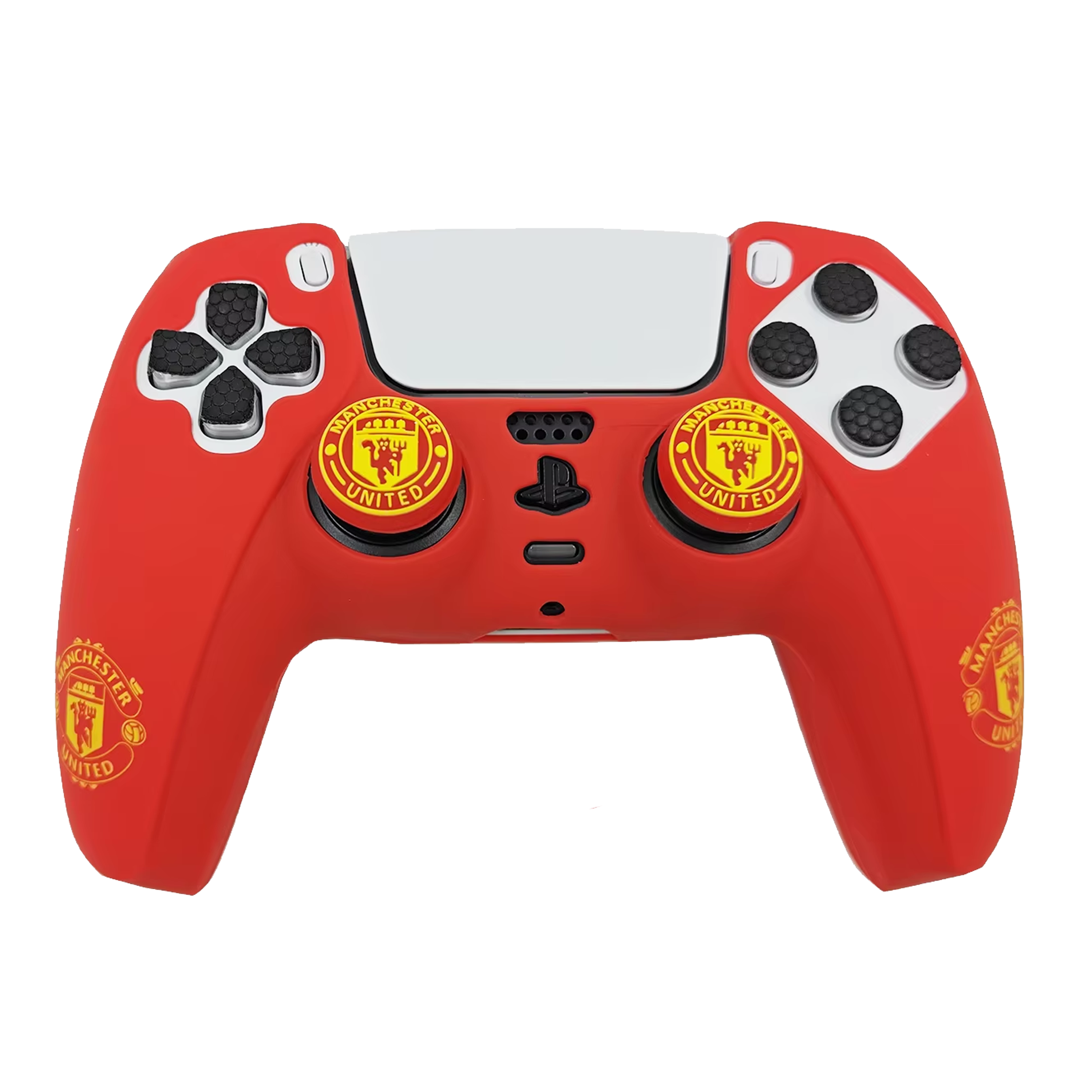Forro Protector+ Goma control PS5 Manchester United