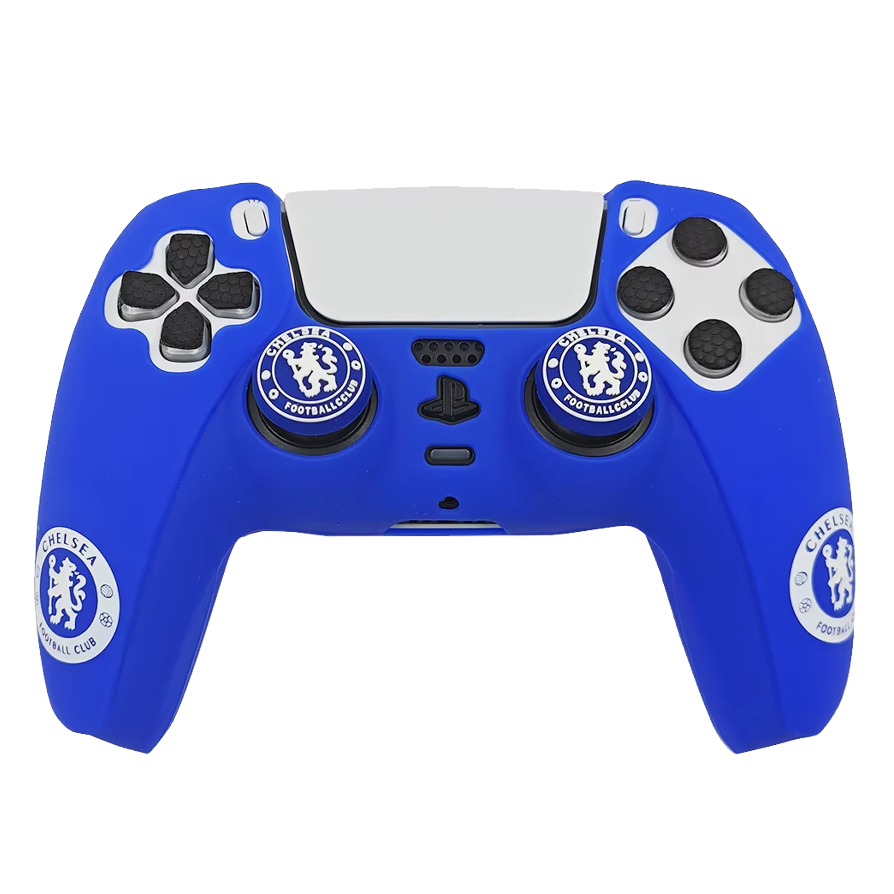 Forro Protector+ Goma control PS5 Chelsea