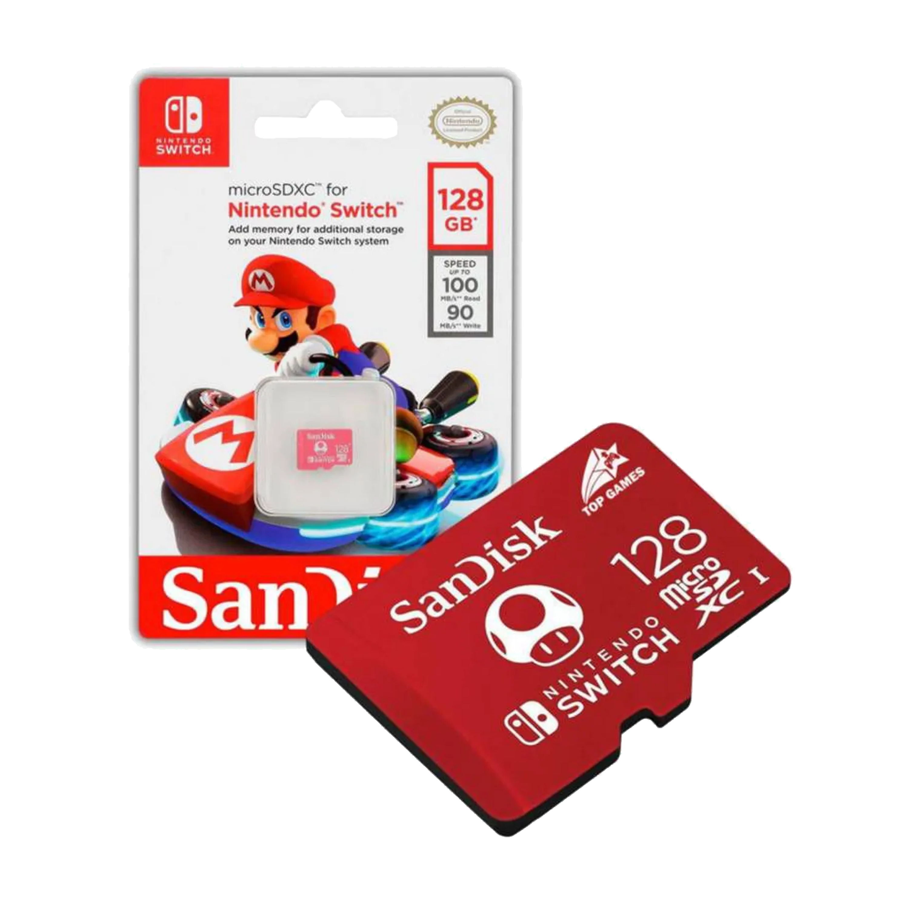 Memoria Nintendo Switch 128gb